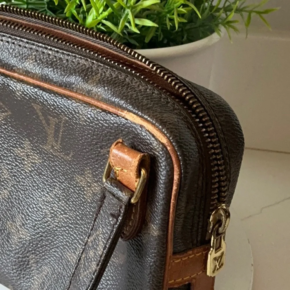 Authentic Louis Vuitton Monogram Pochette Marley Bandouliere Bag - Picture 3 of 13